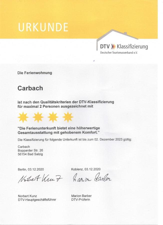 4-Sterne Ferienwohnung Carbach -Perfekt Fuer Radfahrer- Boppard Kültér fotó